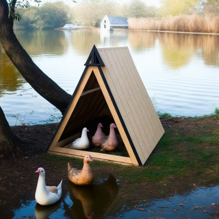 How To Build An A Frame Duck House